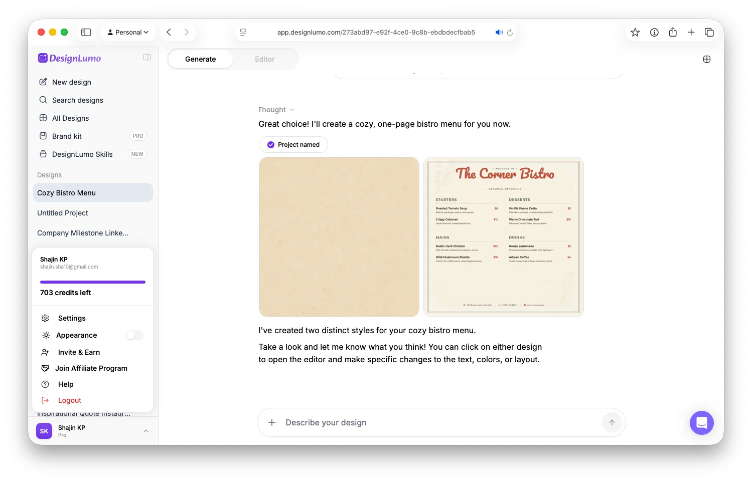 DesignLumo screenshot 7